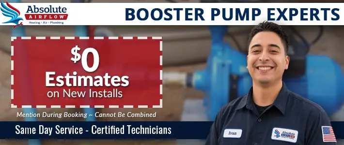 orange county Booster Pumps Absolute Air Flow